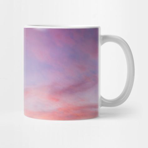 Sunrise Pottery Painting, Sunset Pottery, Sunset Pottery Bowl, Pink Mugs Aesthetic, Sunset Mug, Pink Sunset, Cute Mugs, Mug Designs, Coffee Mugs