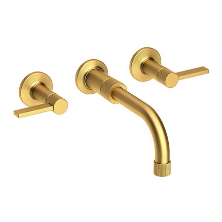 Pardees - Wall Mount Lavatory Faucet - 3-3231 - || Newport Brass Wall Mounted Bathroom Faucet, Wall Mount Bathroom Faucet, Linear Drain, Design Stage, Wall Mount Faucet Bathroom, Newport Brass, Plumbing Bathroom, Wall Mount Faucet, Widespread Bathroom Faucet