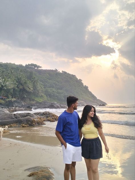 Sunsets at gokarna Gokarna Aesthetic, Aesthetic Couples, Aesthetic Pictures