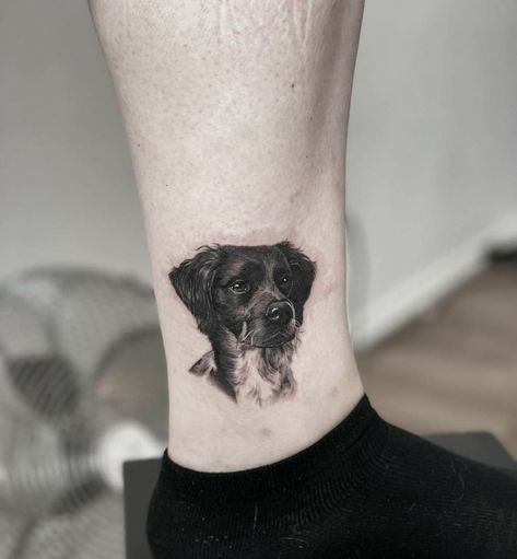 My ever first tattoo of my best friend and best hunting buddy ❤️❤️ Brittany Spaniel Tattoo, Spaniel Tattoo, Brittany Spaniel, First Tattoo, My Best Friend, Cute Tattoos, Spaniel, Best Friend, Hunting