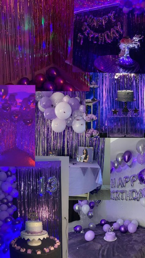 Purple 21st Birthday, Euphoria Birthday, Cabin Weekend, Pink Sweet 16, Neon Birthday Party, Sweet Sixteen Birthday Party Ideas, 18th Bday, Neon Birthday, Birthday Inspo