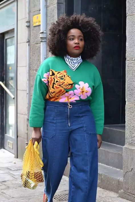 Look Retro, Eclectic Fashion, Mode Inspo, Curvy Girl Outfits, Colourful Outfits, Outfits Casuales, Curvy Fashion, Colorful Fashion, Fashion Inspo Outfits