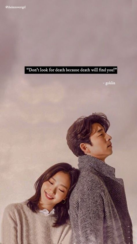 Best Quotes From Kdrama, Best Kdrama Quotes, Creeper Quotes, Goblin Kdrama Quotes, Goblin Quotes, Kdrama Lines, Goblin The Lonely And Great God, Goblin Korean Drama, Quotes Drama Korea