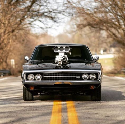 Motor vehicles are so ubiquitous in our lives that we sometimes think of them as a natural part of the urban environment. Like roads, bikes, trees, and coffee shops... However, some cars are so bizarre and 'out there' that you can’t help but do a double take. .. Dominic Toretto Dodge Charger, Dominic Torreto Car, Bjorn Tattoo, Vin Diesel Car, Challenger 1969, Dodge Charger 68, 1970 Charger, Doge Challenger, Dodge Charger 1970