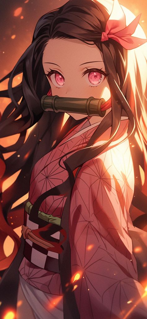 Demon Slayer Nezuko Kamado Art Wallpapers - Nezuko Wallpaper Photo Manga, Nezuko Kamado, Demon King Anime, Cool Anime Wallpapers, Dessin Adorable, Cute Poster, Popular Anime, Cool Anime Pictures, Anime Character Drawing