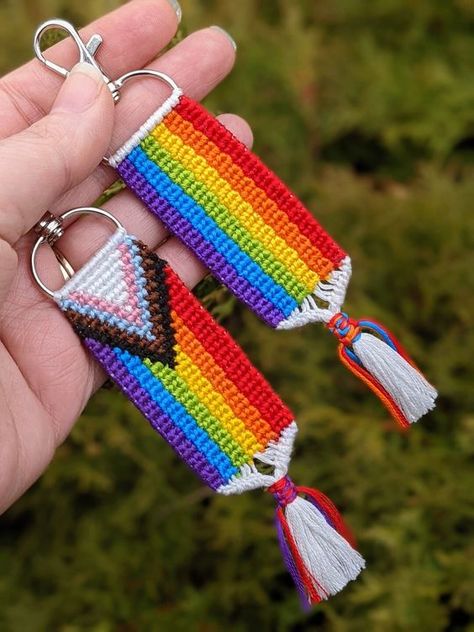 They are beautiful of very good quality arrived on time Pride Jewelry Diy, Crochet Charms, Accessories For Summer, Pride Accessories, Fishtail Bracelet, Summer Marketing, Rainbow Flag Pride, Love Wins, Lgbt Art