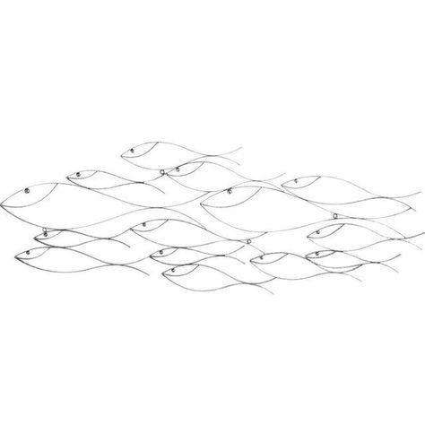 Metal Fish, Fish Drawings, Accent Wall Decor, Zen Art, Line Art Drawings, Free Illustrations, Metal Wall Decor, Coastal Decor, Style Moderne