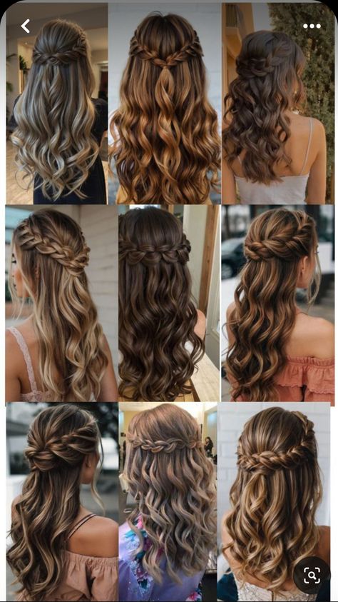 Hairstyle Examples, Formal Hairstyles For Long Hair, Cute Quick Hairstyles, Easy Hairstyles For Thick Hair, Hoco Hairstyles, Long Hair Wedding Styles, Hair Tutorials Easy, Hair Up Styles, Hairdo For Long Hair