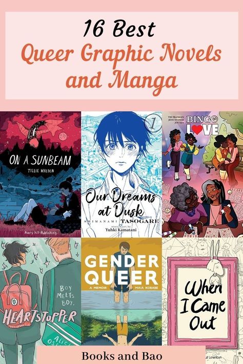 From queer memoirs to gay romances, action adventures, and queer protagonists, here are some of the best queer graphic novels and manga available now. Lgbt Book, Gay Romance Books, Queer Books, Song Suggestions, Gay Books, Recommended Books To Read, Gay Romance, Cool Books, Mystery Novels