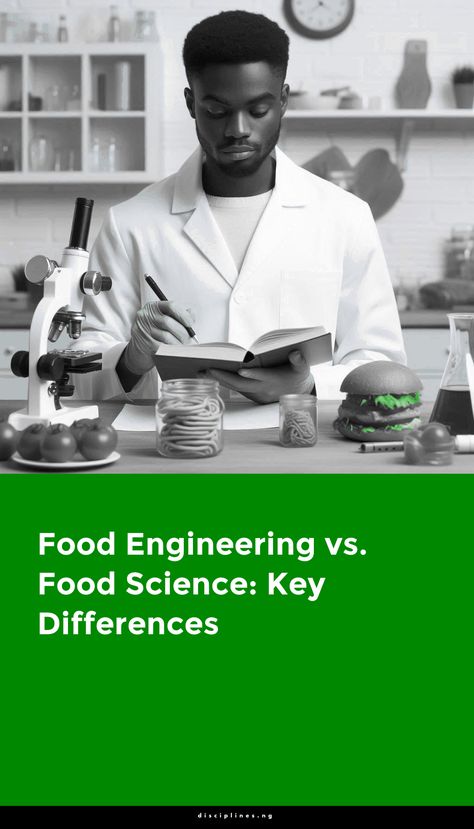 In the vast realm of food production and technology, two disciplines stand out: food engineering and food science. While they both contribute significantly to the advancement of the food industry, they approach food from different angles. Food engineering involves the application of engineering principles to the design, development, and optimization of food processes and machinery. On the other hand, food science focuses on understanding the fundamental properties of food, including its composition, structure, and behavior, as well as aspects related to safety, nutrition, and quality. These disciplines are integral to the food industry's success, driving innovation, efficiency, and sustainability. By bridging the gap between scientific knowledge and practical . . . Engineer Projects, Civil Engineering Software, Food Technologist, Food Engineering, Scientific Knowledge, Hand Food, Engineering Memes, Food Manufacturing, Food Technology