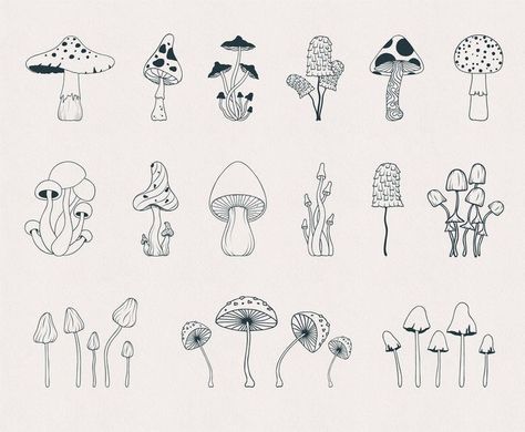 #CoolTattoos #TattooArt #InkMaster #TattooDesigns #InkedUp #TattooLovers #InkInspiration #TattooIdeas #CreativeInk #TattooStyle Mushroom Svg, Celestial Svg, Magical Elements, Design Flyers, Mushroom Tattoos, Mushroom Drawing, Branding Projects, Magic Mushroom, Mushroom Design