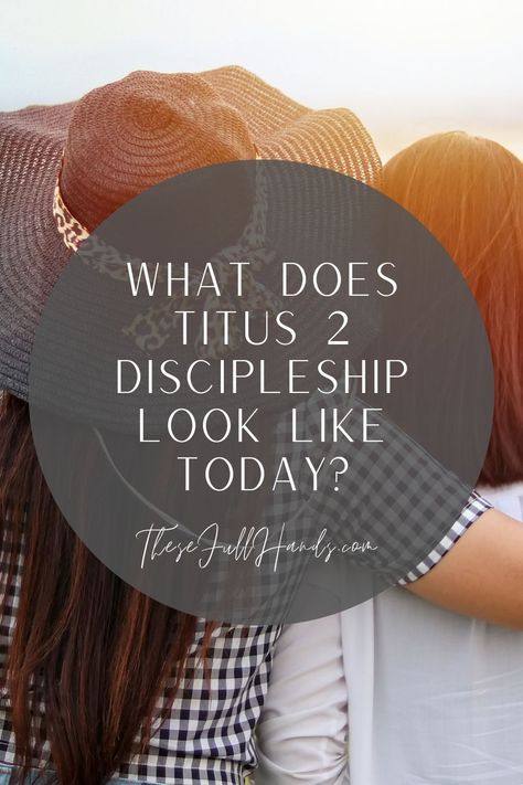 How do I disciple another woman? How do I find another woman to disciple me? What even IS discipleship; what does it look like? How To Disciple Someone, Discipleship Group, Disciple Me, Titus 2 Woman, Discipleship Training, Titus 2, Go And Make Disciples, Pastor's Wife, Matthew 28 19