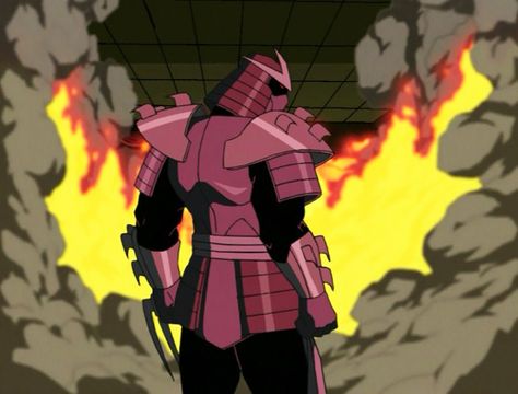 #teenagemutantninjaturtles 2003 #saison 1 Tmnt 2003 Shredder, Shredder 2003, Tmnt Au, Shredder Tmnt, Tmnt 2003, The Shredder, Teenage Ninja, Teenage Ninja Turtles, Marvel Villains