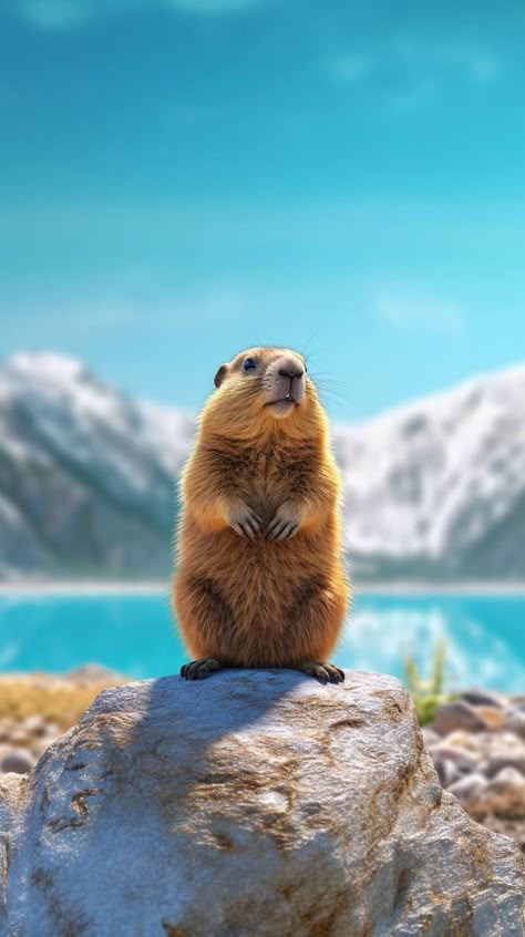 Marmot Animal, Funny Wild Animals, Prairie Dogs, Prairie Dog, Architecture Design Concept, Colorado Travel, Chipmunks, Design Concept, Phone Wallpapers