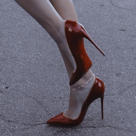 Heels Aesthetic, Designer High Heels, Dark Feminine Aesthetic, Red High Heels, Red Heels, Feminine Aesthetic, Red Aesthetic, Dream Shoes, Designer Heels