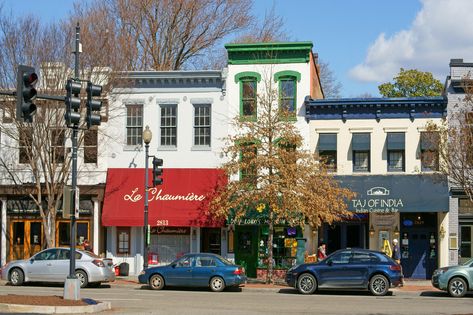 Washington Dc Restaurants, Georgetown Dc, Greek Pizza, Georgetown Washington Dc, Ethiopian Cuisine, Mai Thai, Spanish Tapas, Onion Relish, Hollandaise Sauce