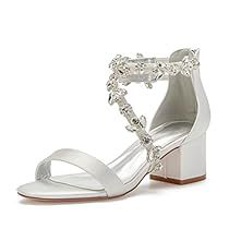 Sandals For Bride, Wedding Sandals For Bride, Block Heels Wedding, Wedding Shoes Sandals, Comfortable Pumps, Bridal Shoes Low Heel, Low Block Heel Sandal, Fun Wedding Shoes, Wedding Shoes Low Heel