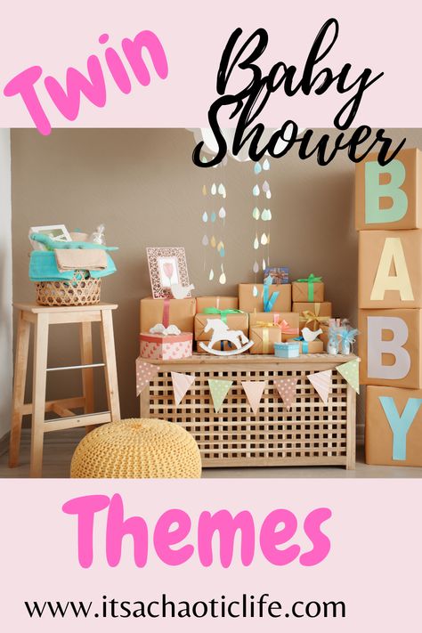 Looking for some twin baby shower ideas? Here are some that can be used for any gender! Twin Girl Shower Ideas, Twin Theme Baby Shower Ideas, Twin Girl Baby Shower Ideas, Twin Baby Shower Ideas Theme, Twins Baby Shower Ideas, Twin Baby Shower Ideas, Baby Shower For Twins, Twin Baby Shower Decorations, Boy And Boy