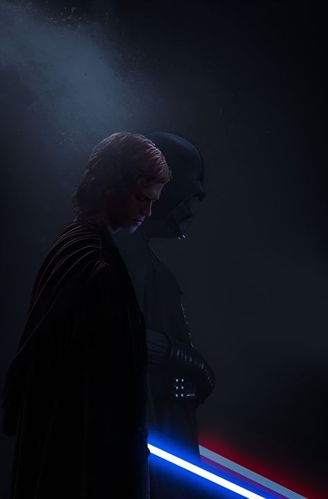 Darth Vader Wallpaper Iphone, Starwars Fanart, Anakin Darth Vader, The Force Star Wars, Darth Vader Wallpaper, Anakin Vader, Star Wars Background, Dark Side Star Wars, Star Wars Anakin