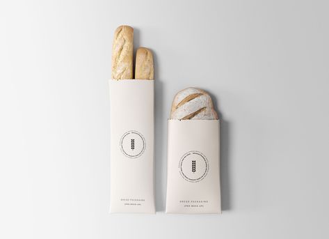 Bread Packaging Mockup Bakery Branding Design, Different Types Of Bread, Bread Packaging, Free Packaging Mockup, Bread Bag, Bakery Branding, Bakery Packaging, Branding Design Packaging, Sweet Bakery