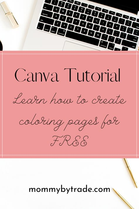 How To Make A Coloring Page, Free Etsy Mockups, How To Create Coloring Pages To Sell, How To Make A Coloring Book In Canva, Making Coloring Pages, Canva Coloring Pages, How To Make Coloring Pages To Sell, How To Make A Journal In Canva, Making Coloring Books To Sell