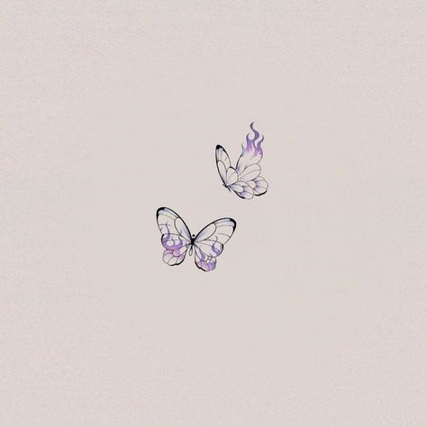 Colorful Butterfly Tattoo, Butterfly Tattoo Ideas, Unique Butterfly Tattoos, Red Ink Tattoos, Geniale Tattoos, Cute Tiny Tattoos, Dainty Tattoos, Dope Tattoos, Little Tattoos