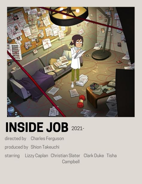 Inside Job Polaroid Poster, Inside Job Poster, Minimalist Polaroid Poster, Job Poster, Posters Minimalist, Iconic Movie Posters, Film Posters Minimalist, Christian Slater, Polaroid Poster