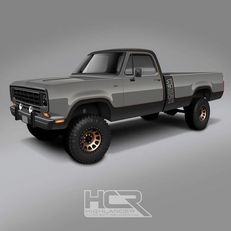 Tavis Highlander on Instagram: “‘74 Power Wagon in Leadfoot Grey. Bronze @methodracewheels and satin black accents. I’m loving this one! #dodge #dodged100 #dodged200 #d200…” Power Wagon Dodge, Dodge Trucks Lifted, First Gen Dodge, Dodge Ram Power Wagon, Dodge Wagon, Classic 4x4, Ram Power Wagon, Open Roads, Dodge Ramcharger