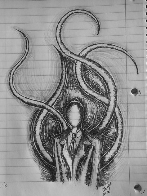 Slender(2) Slenderman Drawings Easy, Slenderman Drawings, Slenderman Sketch, Slenderman Drawing, Core Drawing, Art Sinistre, Surealism Art, Scary Drawings, Horror Drawing