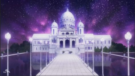 Moon Kingdom is a location in Sailor Moon Crystal. The Moon Kingdom of the Moon was home of Moon people and existed during Silver Millennium. Ruled by Queen Serenity, it was located in Mare Serenitatis (The Sea of Serenity). The Moon Kingdom was also home of Princess Serenity and her four guardians as well as Luna and Artemis. There was also connection between Moon and Earth, but it was forbidden for Moon people to go there. Royal members of The Moon Kingdom bear on their foreheads symbols of sm Moon Hd, Sailor Moon Collectibles, Powerpuff Girls Characters, Princesa Serenity, Moon Kingdom, Moon Palace, Shojo Anime, Moon Wallpaper, Moon Princess