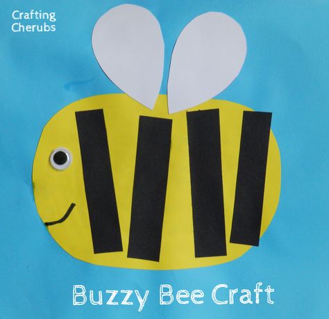 Bumble Bee Craft, Bee Craft, Bugs Preschool, Bee Activities, Weather Crafts, Insect Crafts, Buzzy Bee, Insects Theme, Tiger Crafts