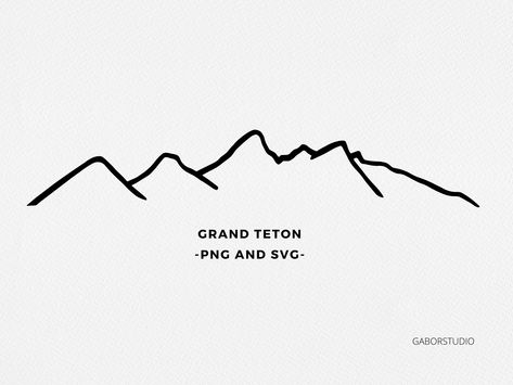 Flatiron Mountains Tattoo, Wyoming Tattoo, Mountain Line Art, Mt Rainier Tattoo Outline, Single Line Mountain, Montana Outline Tattoo, Line Drawn Mountains, Mountain Range Outline, Mountain Range Tattoo