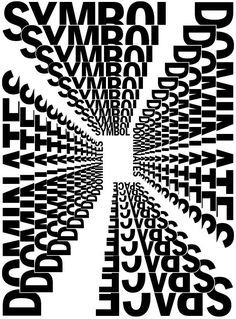 Repetition In Graphic Design, Repetition Graphic Design, Continuation Design, Repetition Design, Repetition In Design, Repetition Art, Disruptive Design, Polite Society, Typo Poster