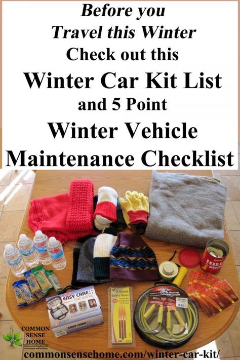 Emergency Car Kit List, Car Emergency Kit List, Winter Emergency Kit, Winter Car Kit, Winter Emergency Car Kit, Emergency Car Kit, Car Survival Kits, Car Emergency Kit, Winter Survival