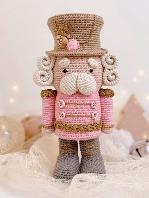 Greetings fellow creatives and crocheters! If you're looking for amazing creative ideas and free crochet patterns, don't hesitate to click the link above! 🚵‍♀️ Nutcracker Amigurumi Pattern Free, Free Crochet Nutcracker Pattern, Nutcracker Crochet Pattern Free, Crochet Nutcracker Pattern Free, Crochet Nutcracker Pattern, Amigurumi Nutcracker, Nutcracker Crochet, Crochet Nutcracker, Passionate Crafter