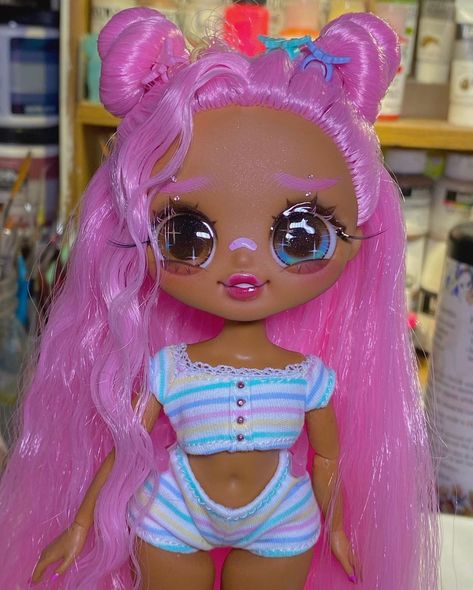 Lol Doll Aesthetic, Lol Doll Repaint, Custom Omg Doll, Lol Omg Dolls, Lol Omg Repaint, Lol Omg Doll Repaint, Lol Omg Doll Restyle, Custom Monster High Dolls, Girls Rules