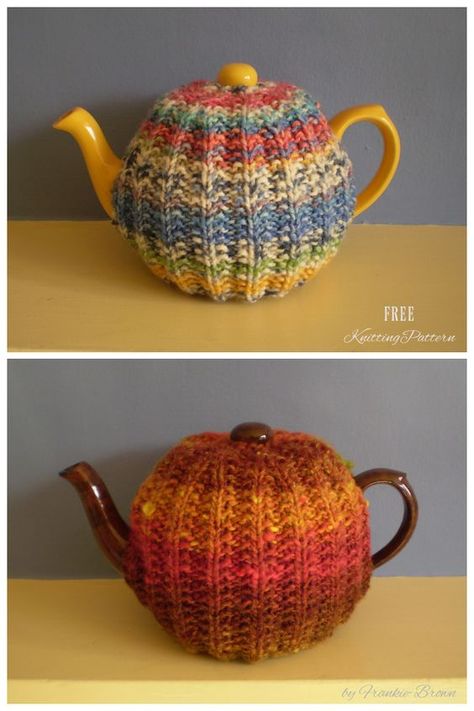 Mistake Rib Tea Cosy Free Knitting Patterns Free Tea Cozy Knitting Patterns, Knit Tea Cozy Pattern Free Easy, Easy Tea Cosy Knitting Pattern, Teapot Cosy Pattern Knitting, Tea Pot Cover Sewing, Knitted Tea Cosy Patterns Free Easy, Teapot Cosy Crochet, Free Tea Cozy Pattern, Tea Cosies Free Knitting Patterns