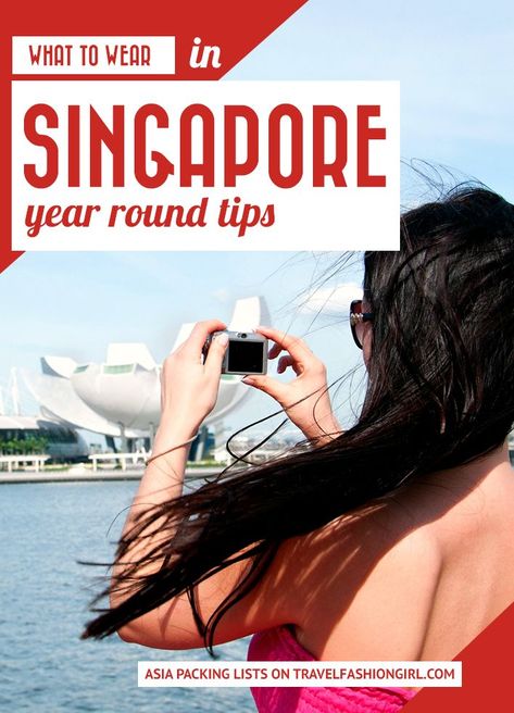 If you�re wondering what to wear in Singapore, you�ve come to the right place! We're showing you how to create a Singapore packing list for your trip. #Singapore #SingaporeTravel #SingaporeFashion #PackingTips #PackingList #TravelFashionTips #PackingLight Asia Packing List, Singapore Outfit, Singapore Vacation, Singapore Travel Tips, Singapore Guide, Singapore Fashion, Travel Fashion Girl, Packing Guide, Overseas Travel