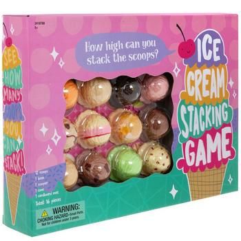 Material: Plastic Color: Multi-Colored Age Grade: 5+ Quantity: 16 Set Includes: 12 - Scoops 1 - Base 1 - Scooper 1 - Cone 1 - Cardboard Mat Visit Coney Island by playing this Ice Cream Stacking Game! This fun game features a base to hold an ice cream cone. The goal is to use the scooper and stack as many ice cream scoops on the cone as you can. Enter the cone zone and see how many scoops you can stack to claim victory!   *No discounts may be applied to “your price” or “reduced” items. Ice Cream Party Games, Kids Ice Cream Party, Ice Cream Kids, Ice Cream Birthday Party Theme, Birthday Venues, Ice Cream Party Theme, Ice Cream Theme, Ice Cream Birthday Party, Ice Cream Birthday