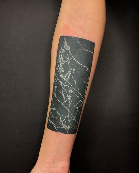 Tattoos With White Ink, Marble Tattoo, White Ink Tattoos, Cover Up Tattoos For Men, Tattoo Fixes, Black Tattoo Cover Up, Armband Tattoos, Black White Tattoos, Armband Tattoo Design