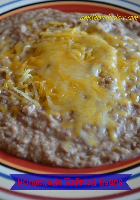 BEST Crock Pot Refried Beans are so easy to make in the crock pot. Great flavor and they freeze really well with my secret method Best Refried Beans, Crockpot Refried Beans, Make Refried Beans, Homemade Refried Beans, Mexican Cooking, Crock Pot Slow Cooker, Crock Pot Cooking, Refried Beans, Mexican Dishes