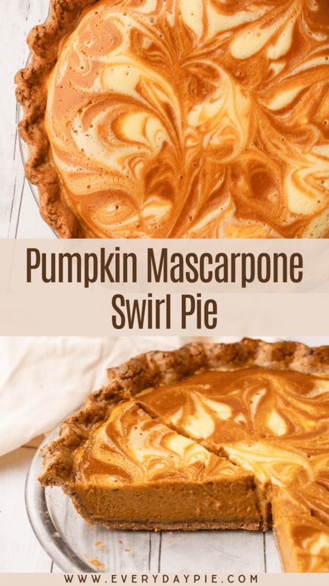 Pumpkin Mascarpone, Mascarpone Pie, Pie Night, Lunch At Home, Holiday Pie, Peter Pumpkin, Pumpkin Eater, Recipe List, Sweet Pies