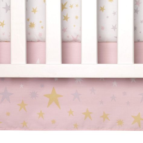 Bedtime Originals Rainbow Unicorn 3Piece Crib Bedding Set Purple -- Check out the image by visiting the link.-It is an affiliate link to Amazon. #bedding Unicorn Nursery Ideas, Pink Ground, Unicorn Nursery, Crib Skirt, Baby Owl, Mommy And Baby, Crib Skirts, White Unicorn, Crib Sets