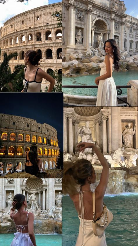 Rome Photoshoot, Outfits Europa, Rome Aesthetic, Rome Photo, Italy Pictures, Travel Picture Ideas, Roma Italy, Foto Inspo, Girl Aesthetics