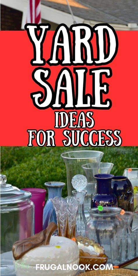 How To Have A Successful Yard Sale: Best Tips And Tricks Yard Sale Hacks Tips And Tricks, Yard Sale Display Clothes, Yard Sale Pricing Guide, Yard Sale Ideas, Garage Sale Pricing Guide, Yard Sale Display, Yard Sale Hacks, Yard Sale Organization, Garage Sale Organization