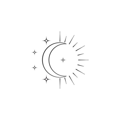 Sentimental sun, moon & stars tattoo | Tattoo contest | 99designs Crescent Sun Tattoo, Sun Moon Star Heart Tattoo, Sun Moon Star Earth Tattoo, Crescent Moon Stars Tattoo, Sun Moon North Star Tattoo, Moon Crest Tattoo, Sun And Crescent Moon Tattoo, Moon Light Tattoo, Sun And Moon Tattoo Ideas For Women