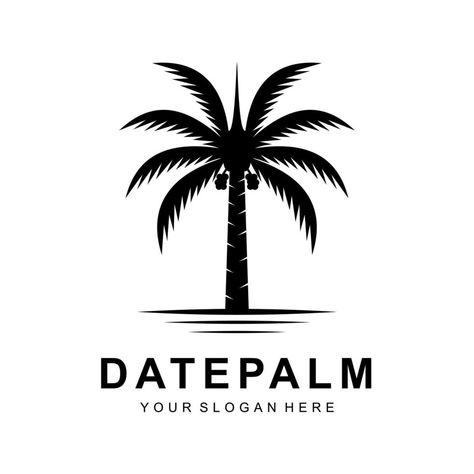 Date Palm, Free Logo, Vector Free, Clip Art