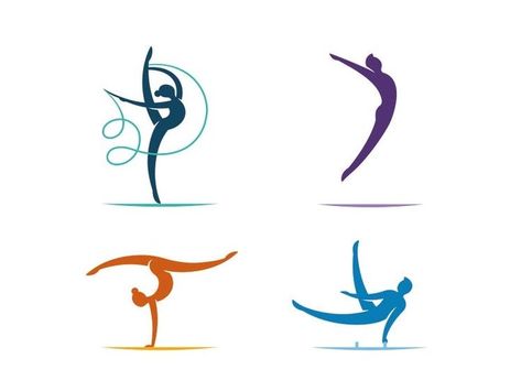 Gymnastic Logo, Trampoline Gymnastics, Gymnastics Logo, Gymnastics Women, Gymnastics Trampoline, Gymnastics Design, Gymnastics Wallpaper, Pilates Logo, Gymnastics Academy