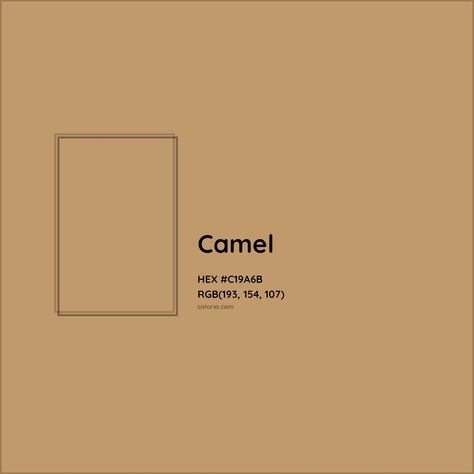 HEX #C19A6B Camel Color - Color Code Camel Color Palette, Munsell Color System, Analogous Color Scheme, Rgb Color Codes, Hexadecimal Color, True Autumn, Colour Analysis, Paint Color Palettes, Hex Color Codes