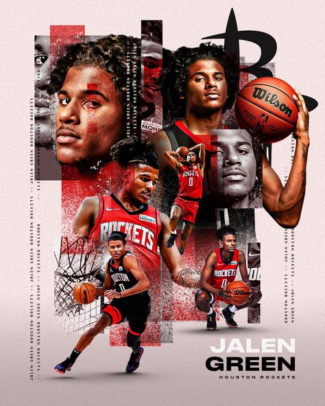 Sports Posters Design, Sports Edits Graphics, Sports Collage Design, Nfl Poster Design, Nba Graphic Design, Basketball Poster Design, Basketball Graphic Design, Sport Graphic Design, Graphic Design Sports